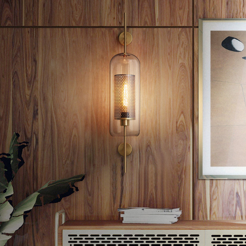 Simple Glass Modern Wall Light Fixture - Cofik