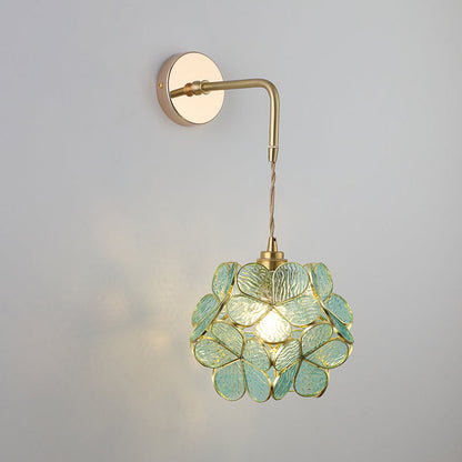 Classic Gold Single Light Wall Sconce Lamp