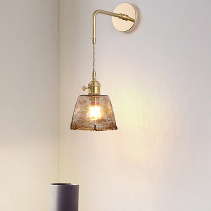 Classic Gold Single Light Wall Sconce Lamp