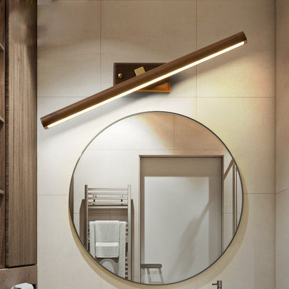 Modern Wooden LED Bathroom Wall Light Fixtures
