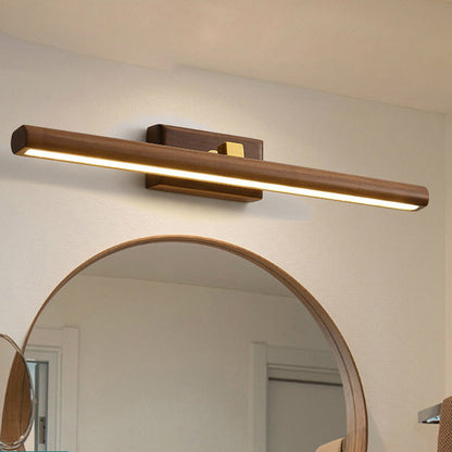 Modern Wooden LED Bathroom Wall Light Fixtures