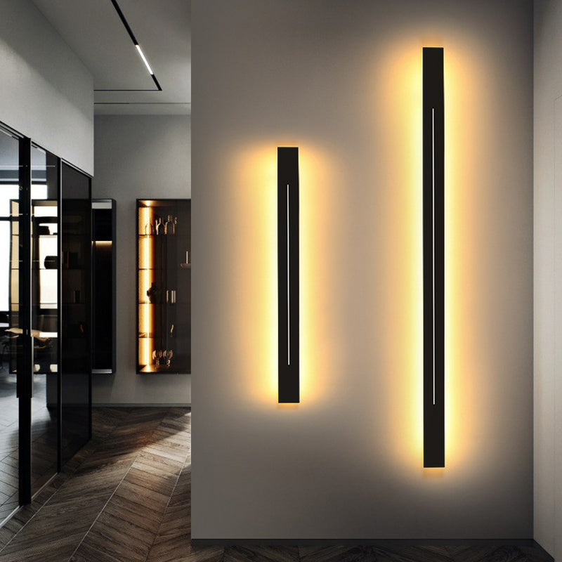 Sleek Glass LED Wall Light Noxord