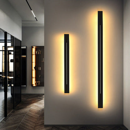 Sleek Glass LED Wall Light Noxord