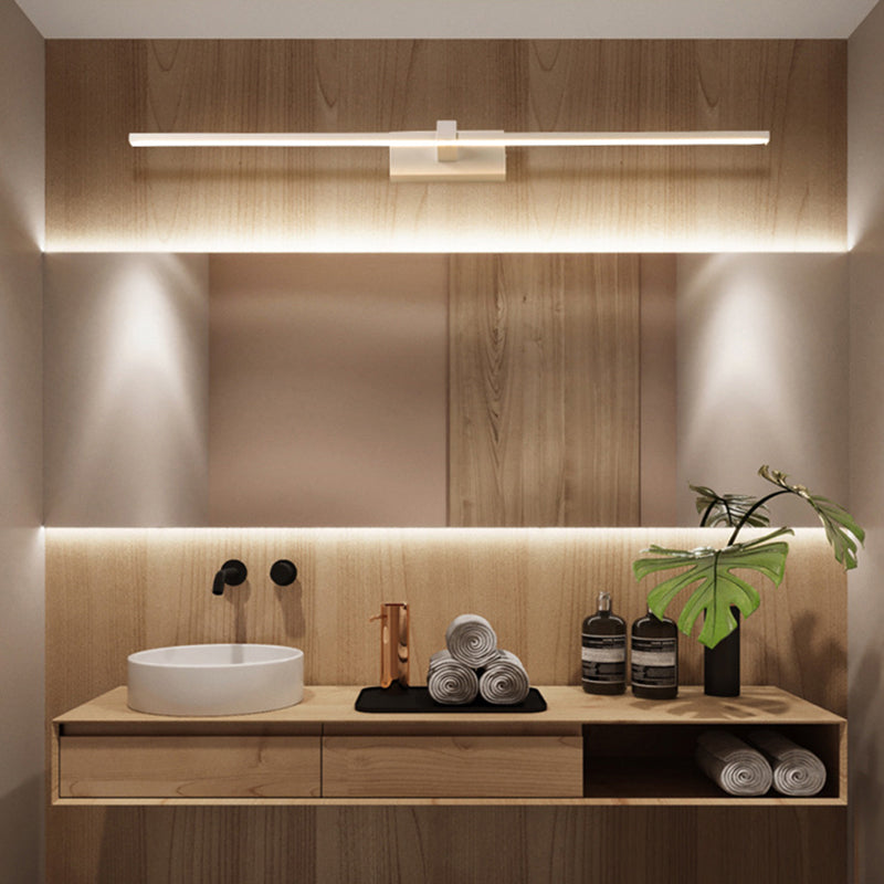 Slim Modern LED Bathroom Sconce Light