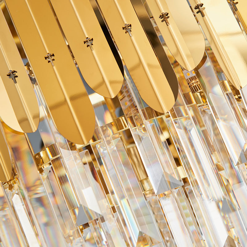 Luxury Gold Crystal Sconce Lamp