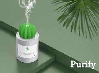 Compact USB Mini Aroma Diffuser with LED Light