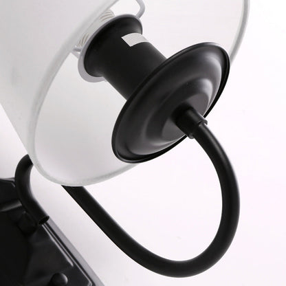 Classic Black Fabric Wall Mount Lamp Shade