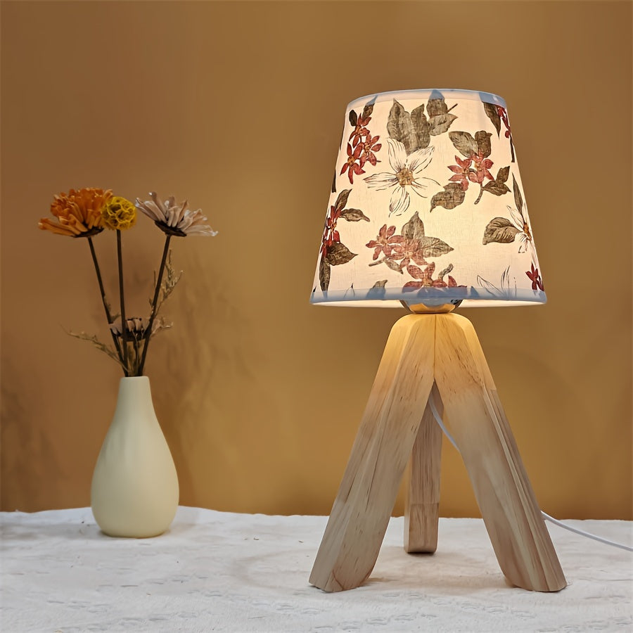 Beautiful LED Wooden Desk Lamp