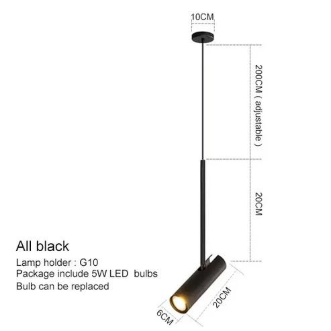 Stylish LED Hanging Lamp for Modern Bedrooms