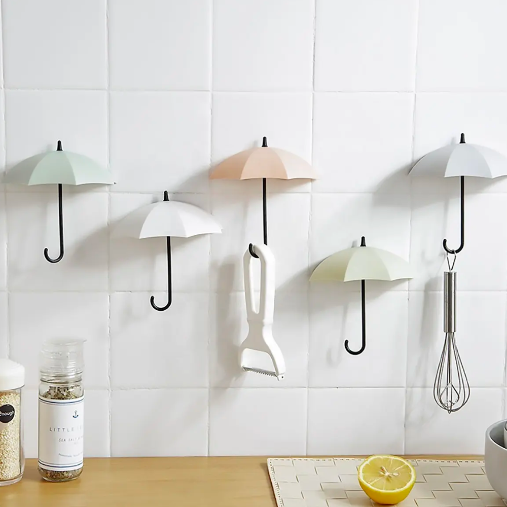 Space Saving Hooks for Umbrellas (3 Pack)