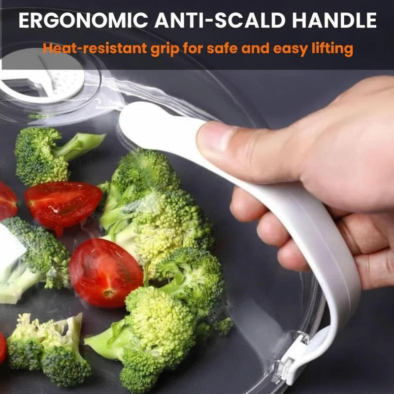 Easy Clean Microwave Splash Guard