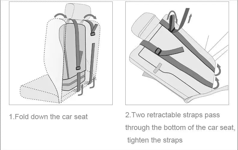 Compact Kids Travel Car Booster Seat