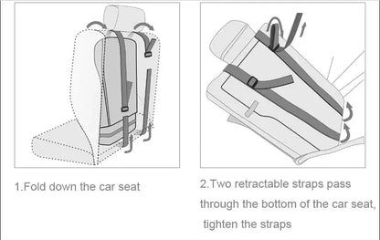 Compact Kids Travel Car Booster Seat