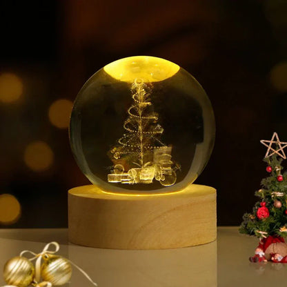 Colorful Globe LED Bedside Lamp