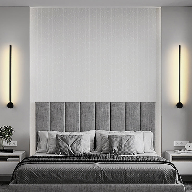 Adjustable Arm Bedside Wall Lamp Modern Metal LED Light