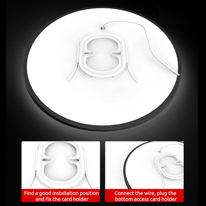Sleek Contemporary LED Ceiling Light Fixture