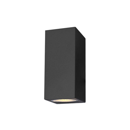 Sleek Black Outdoor LED Wall Sconce - Cofik