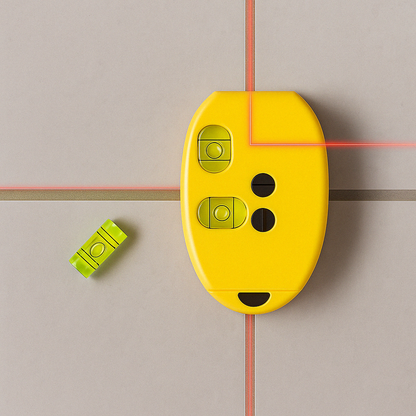 Accurate Laser Level with 90° Right Angle Beam