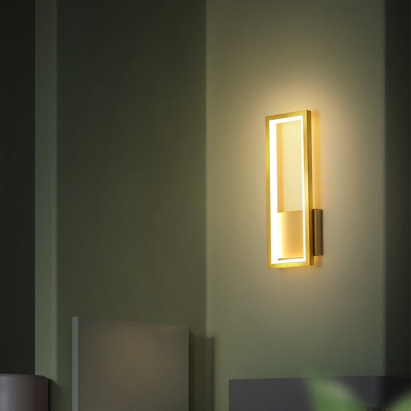 Sleek Modern LED Wall Sconce Light Fixture