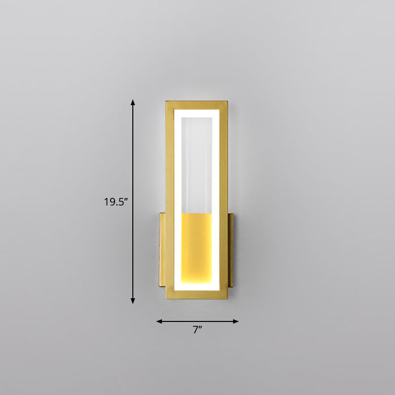 Sleek Modern LED Wall Sconce Light Fixture