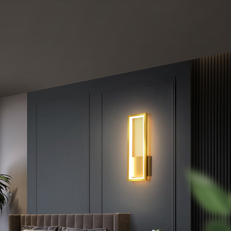 Sleek Modern LED Wall Sconce Light Fixture