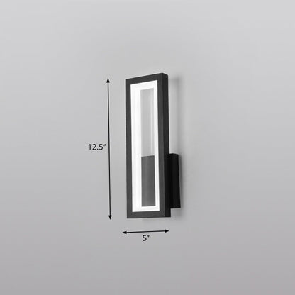 Sleek Modern LED Wall Sconce Light Fixture