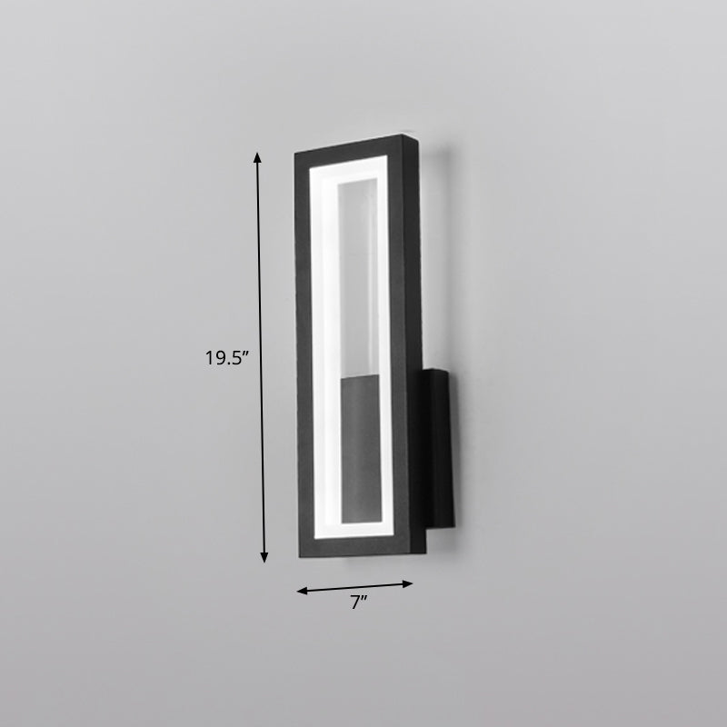 Sleek Modern LED Wall Sconce Light Fixture