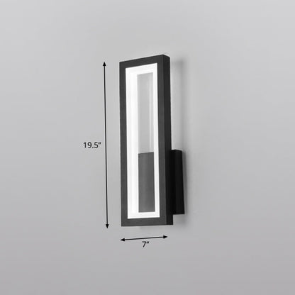 Sleek Modern LED Wall Sconce Light Fixture