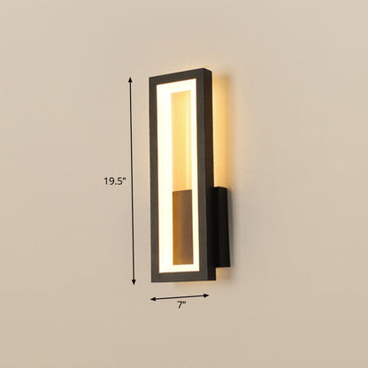 Sleek Modern LED Wall Sconce Light Fixture