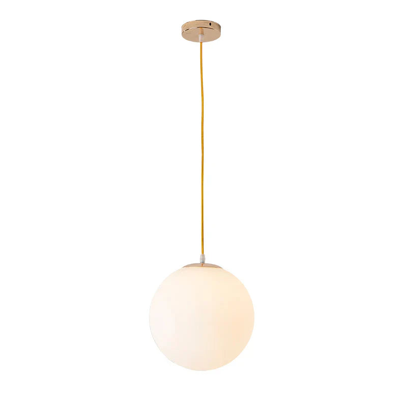 Simple Glass Pendant Ceiling Light Fixture