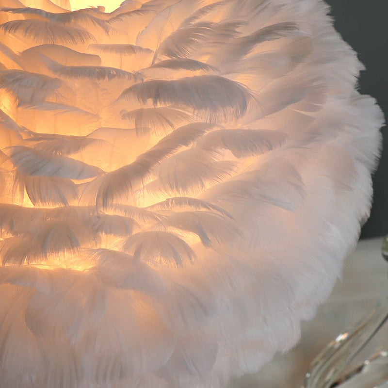 Elegant Crystal Bedside Table Lamp