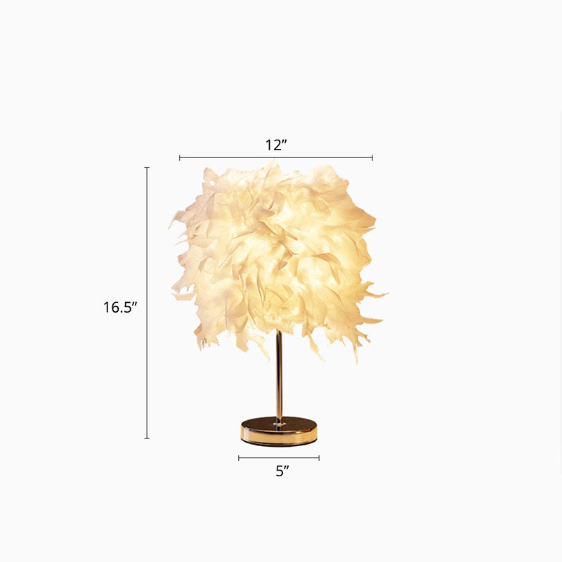 Simple Elegant Single Light Table Lamp