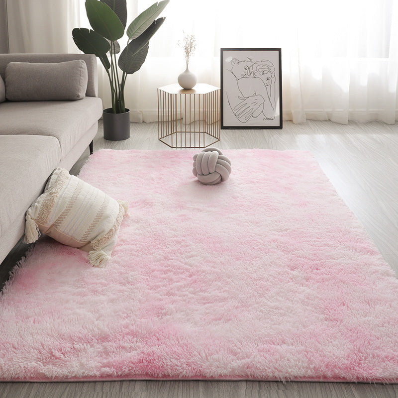 Soft Plush Indoor Area Rug Multicolor Stain Resistant Carpet