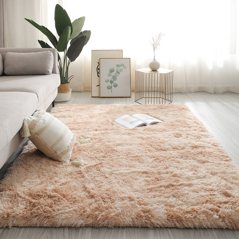 Soft Plush Indoor Area Rug Multicolor Stain Resistant Carpet