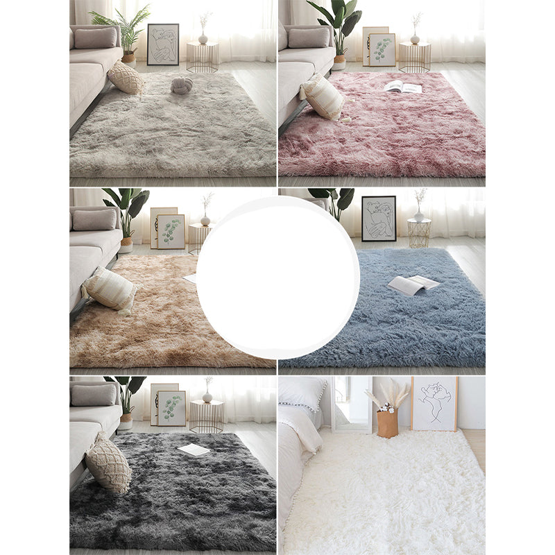 Soft Plush Indoor Area Rug Multicolor Stain Resistant Carpet