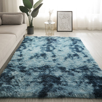 Soft Plush Indoor Area Rug Multicolor Stain Resistant Carpet