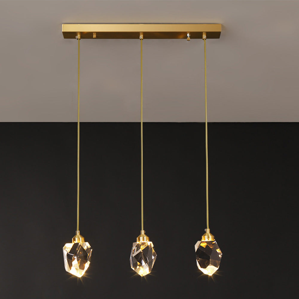 Luxurious Crystal Drop Ceiling Light Fixture