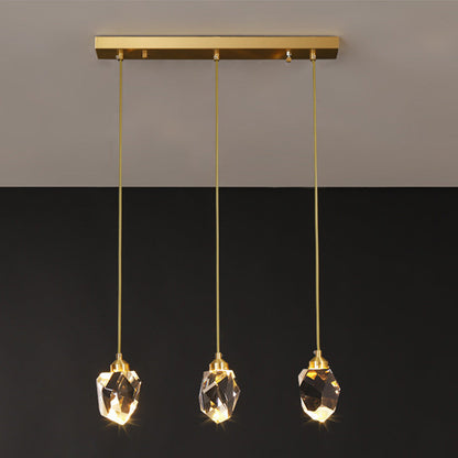 Luxurious Crystal Drop Ceiling Light Fixture