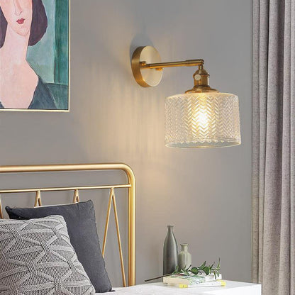 Simple Gold Sconce Lamp