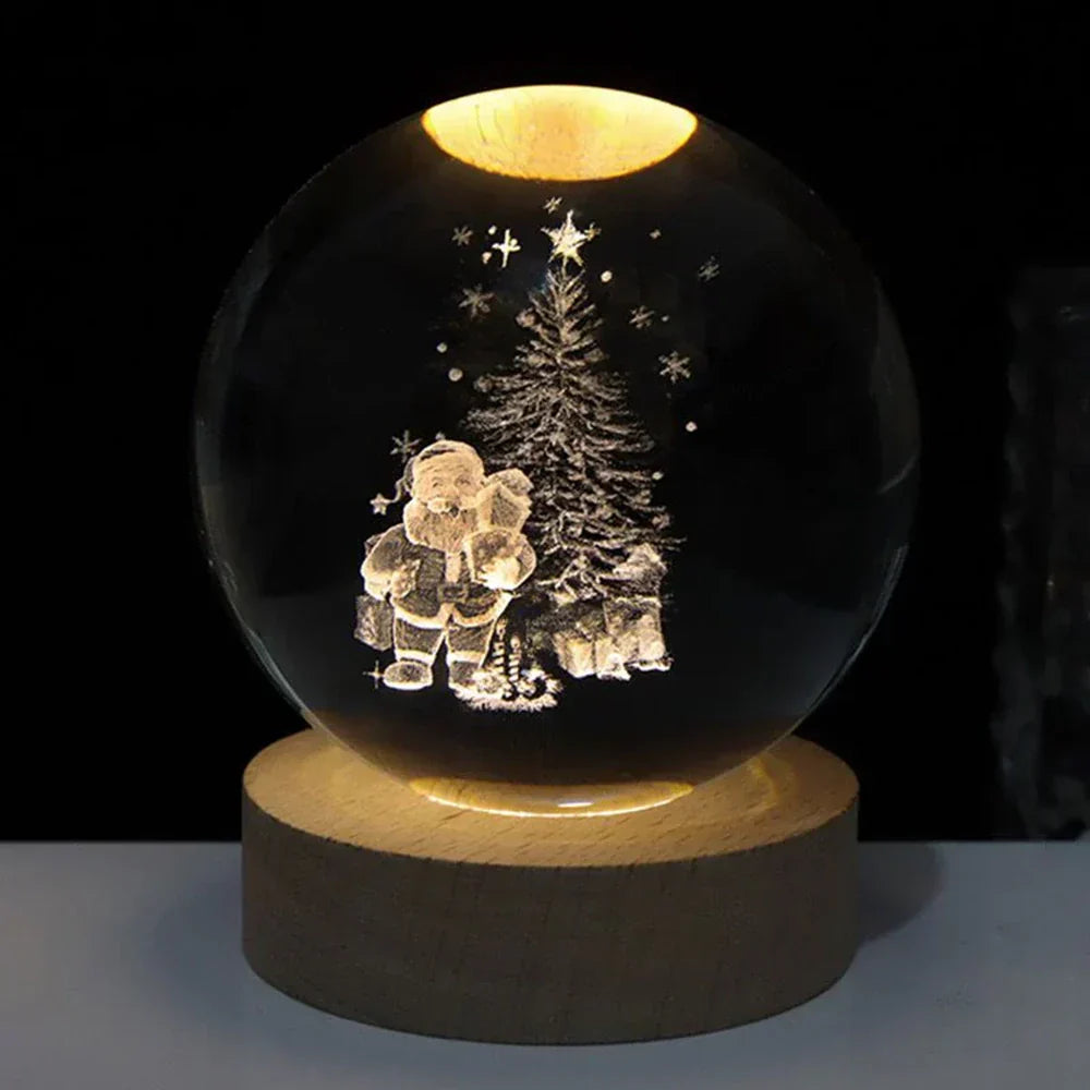Colorful Globe LED Bedroom Nightlight