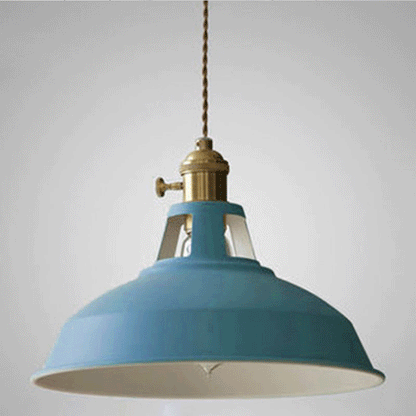 Rustic Metal Hanging Pendant Light