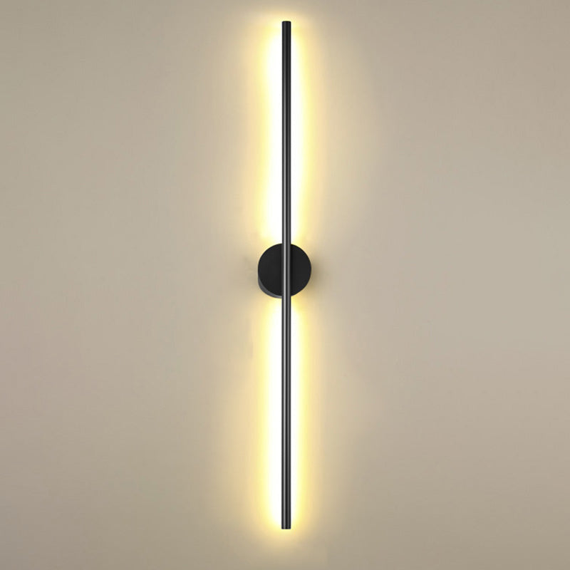 Modern Silver LED Wall Light Fixture Sconce for Living Room - Cofik
