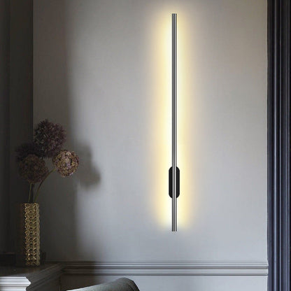 Modern Silver LED Wall Light Fixture Sconce for Living Room