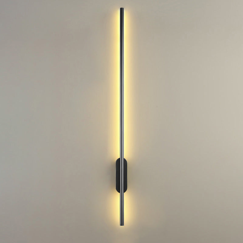 Modern Silver LED Wall Light Fixture Sconce for Living Room