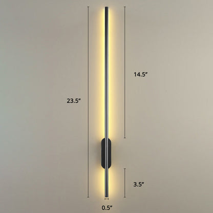 Modern Silver LED Wall Light Fixture Sconce for Living Room