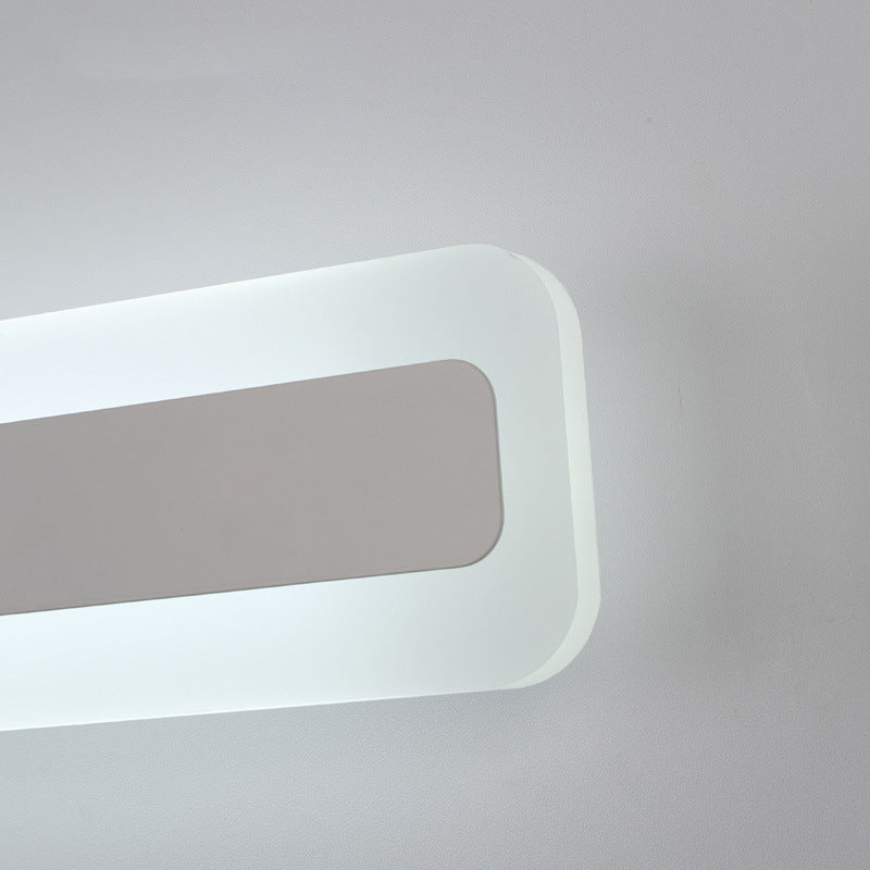 Slim White LED Wall Light Modern Acrylic Sconce Fixture - Cofik