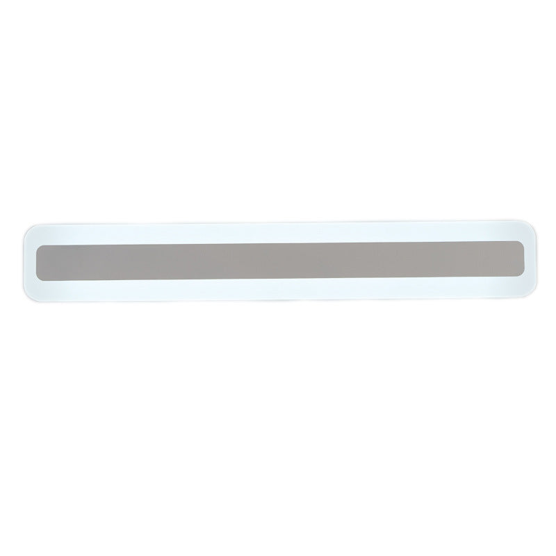 Slim White LED Wall Light Modern Acrylic Sconce Fixture