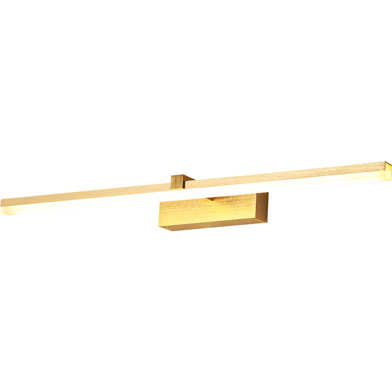 Sleek Chrome LED Bathroom Vanity Light Fixture