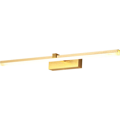 Sleek Chrome LED Bathroom Vanity Light Fixture