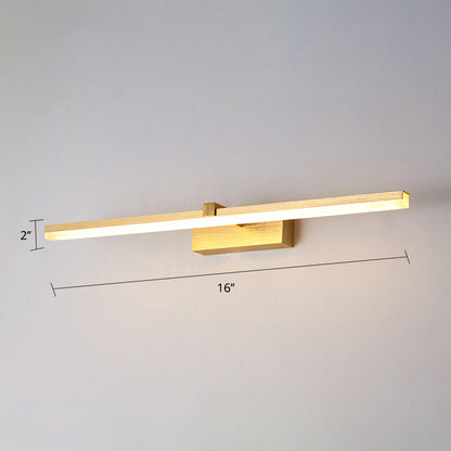 Sleek Chrome LED Bathroom Vanity Light Fixture